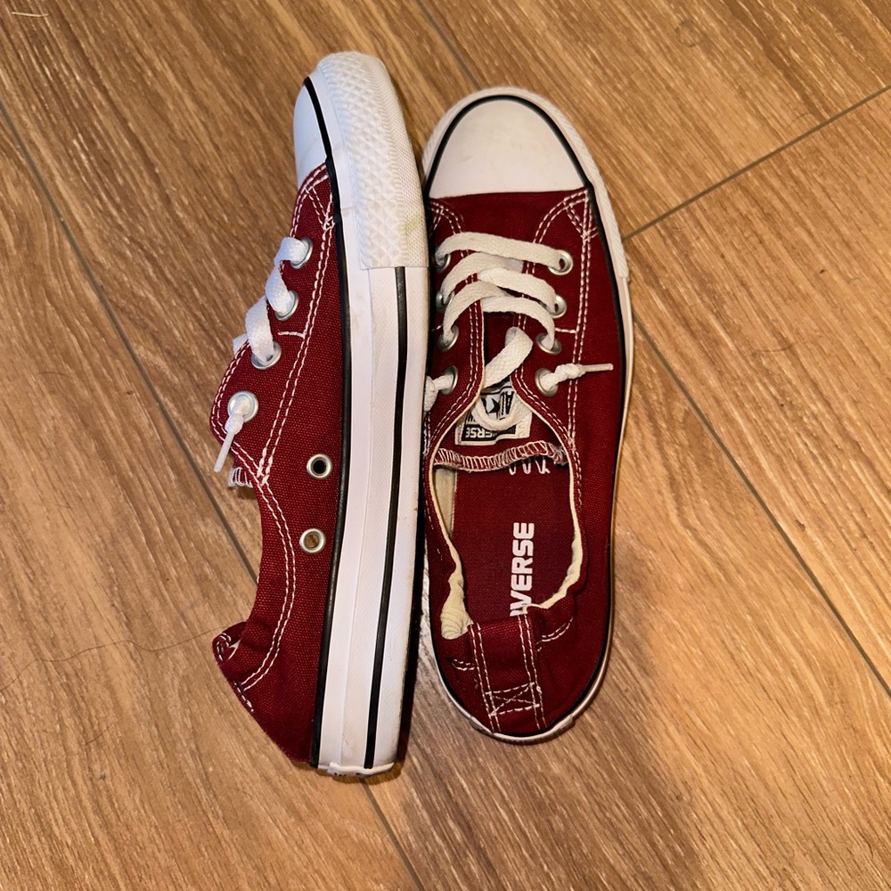 Converse shoreline slip on back alley brick red EUC - Picture 2 of 4